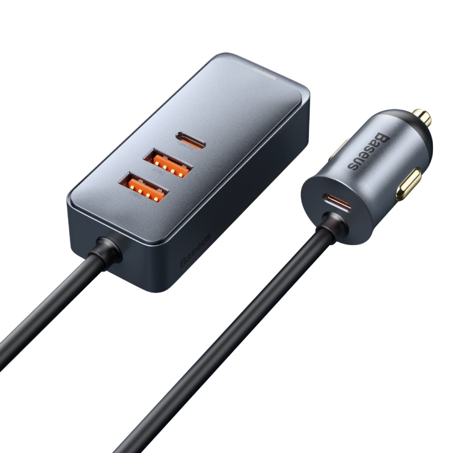 Автомобільний Зарядний Пристрій Baseus Share Together PPS multi-port 120W CCBT-A - Зображення 2