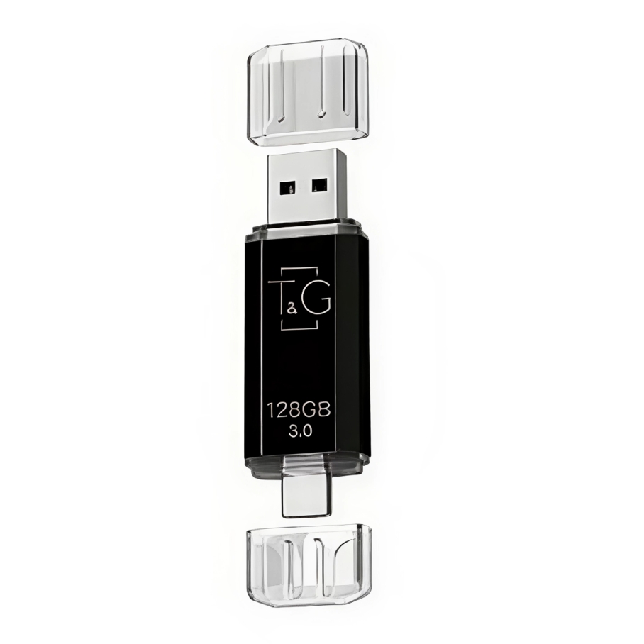 USB Flash Drive 3.0 T&G 128gb USB/Type C 009 - Зображення 3