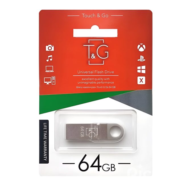 USB флеш-накопичувач T&G 64gb Metal 0.26