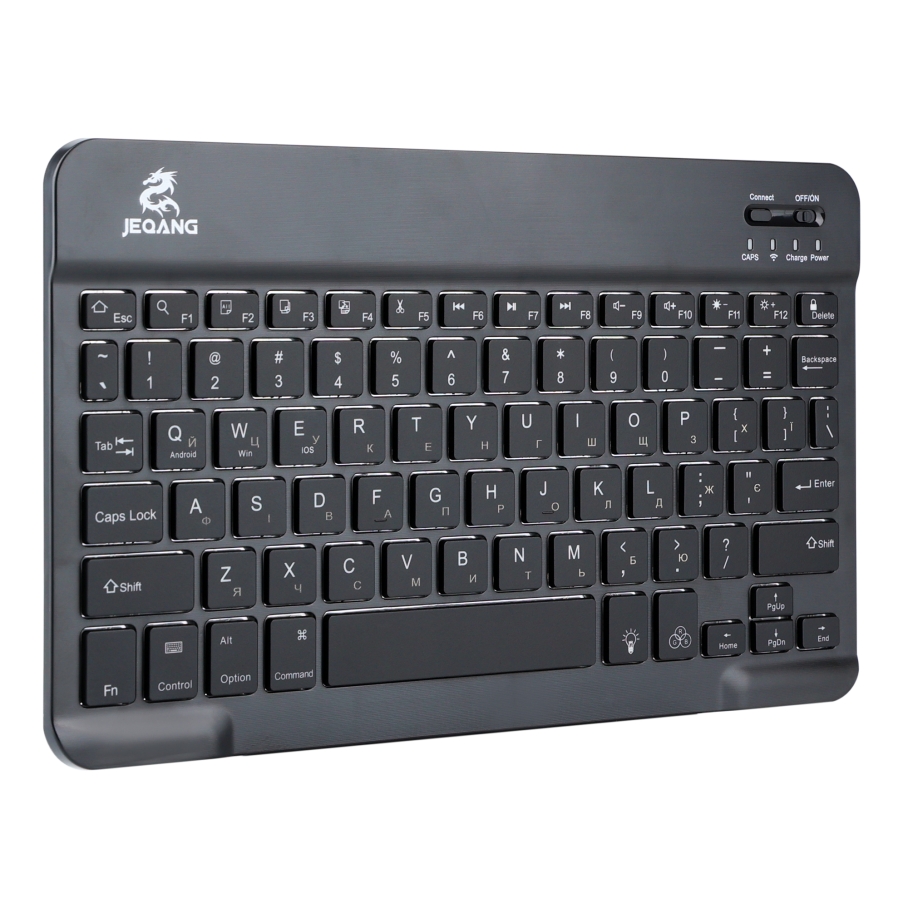 Клавіатура бездротова JEQANG JB-332 (JB-330) bluetooth backlight - Зображення 3