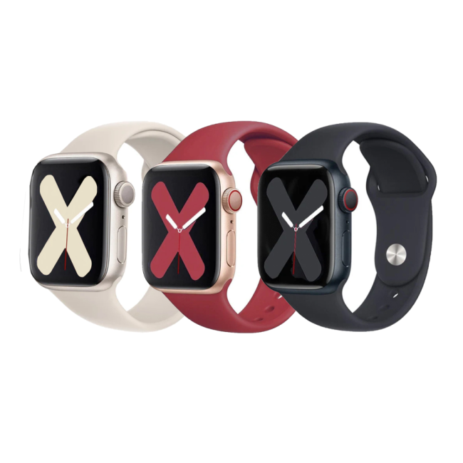 Ремінець для Apple Watch Band Silicone Two-Piece 38/40/41 mm Мята упаковка
