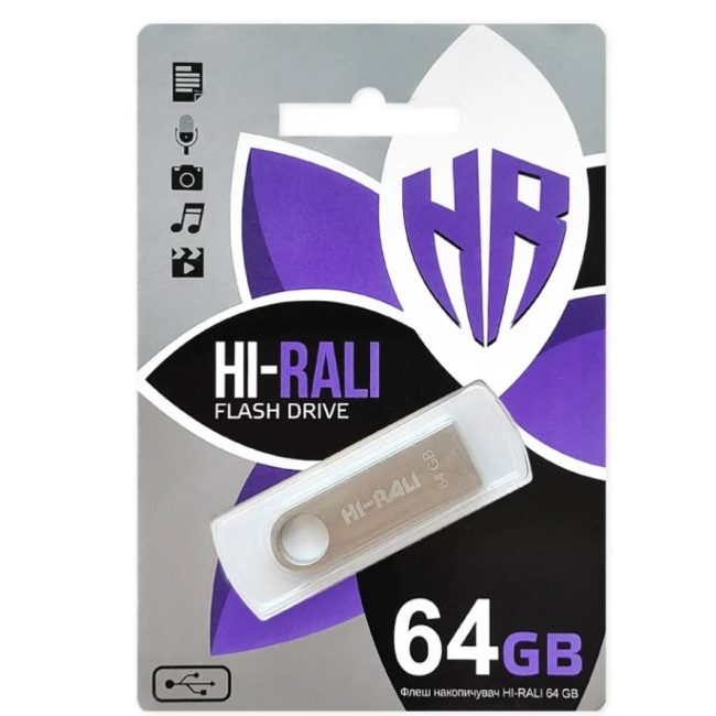 USB флеш-накопичувач Hi-Rali Shuttle 64gb