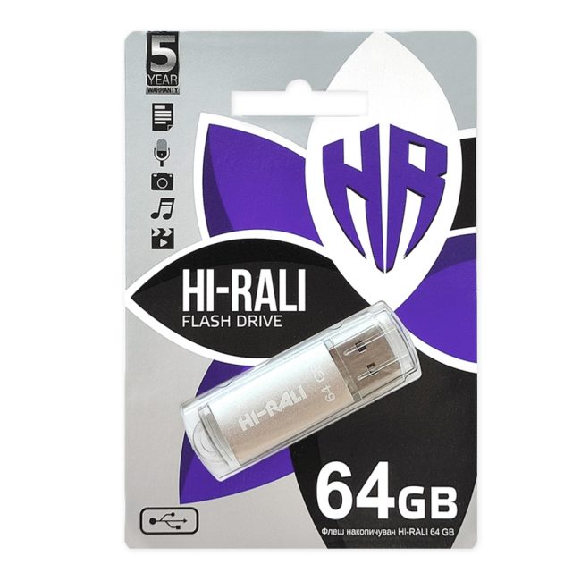 USB флеш-накопичувач Hi-Rali Rocket 64gb