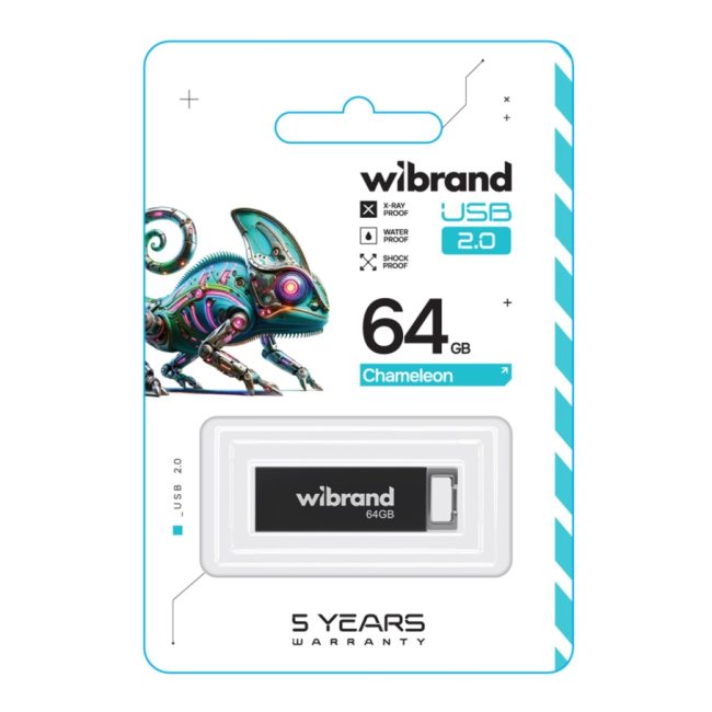 USB флеш-накопичувач Wibrand 64gb Chameleon