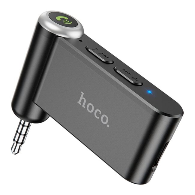 FM-трансмітер Hoco E58 AUX Receiver/Bluetooth 5.0/Battery 140mAh