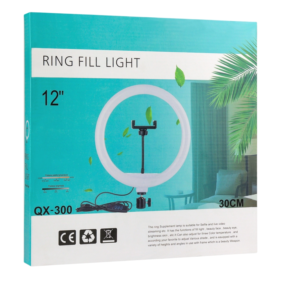 Лампа Fill Light 30cm (QX-300) - Зображення 2
