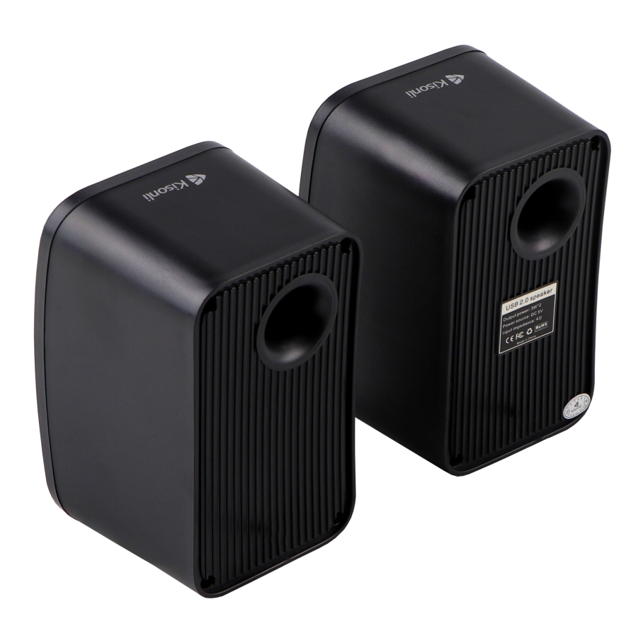 Комп'ютерні колонки Kisonli X17 RGB - Зображення 3