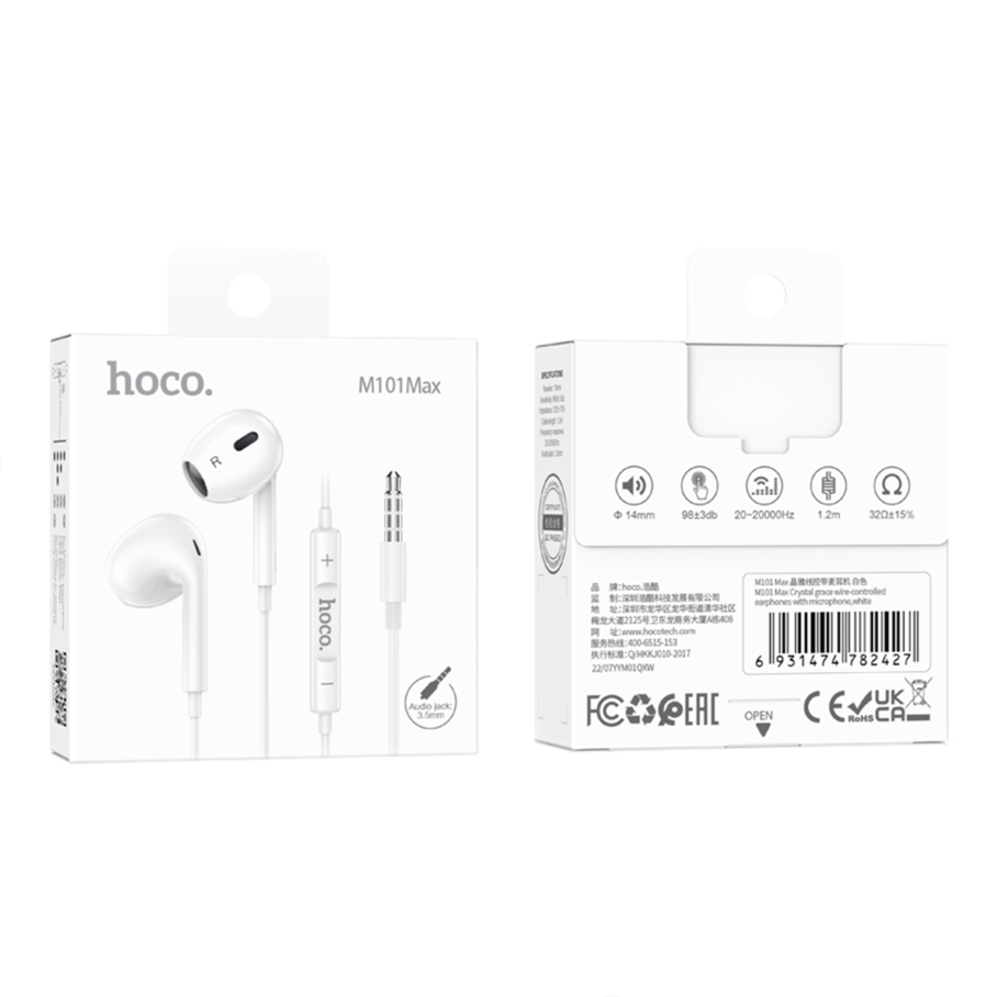 Навушники Hoco M101 Max 3.5 mm - Зображення 2