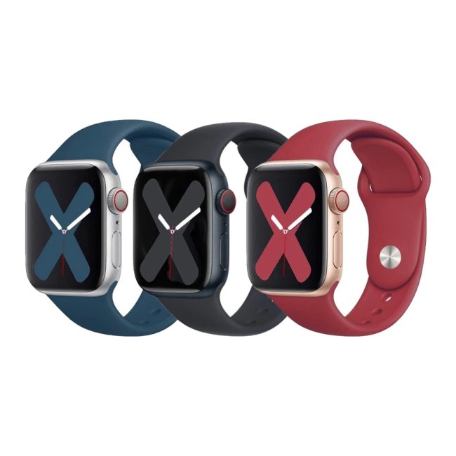 Ремінець для Apple Watch Band Silicone One-Piece Size-S 42/44/45/49 mm