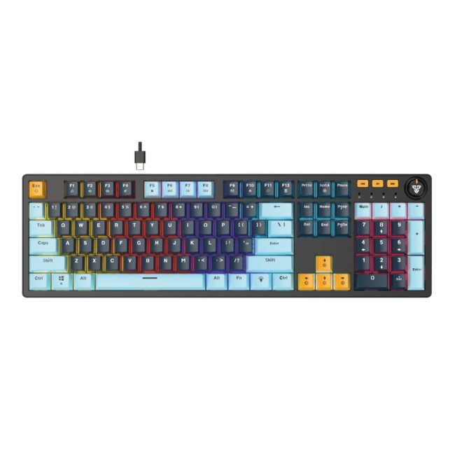 Клавіатура Ігрова FANTECH ATOM107S MK893S MIZU Red Switch