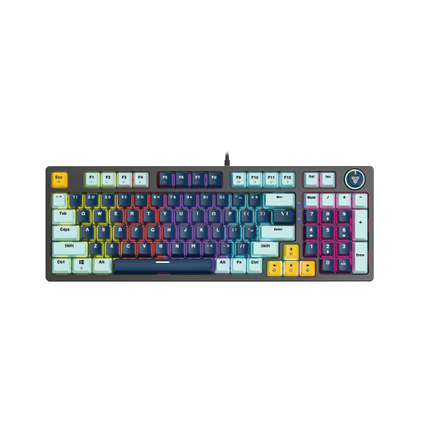 Клавіатура Ігрова FANTECH ATOM96 MK890V2 MIZU Red Switch - Зображення 4