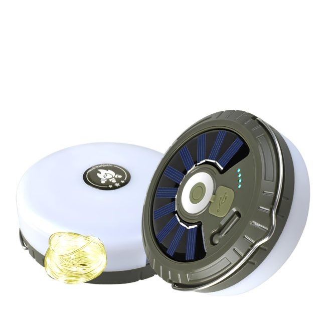 Фонарь-Гирлянда MH-0518 2000mAh Solar+Remote