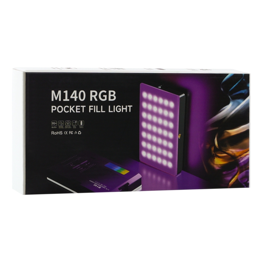 Студійна LED Лампа RGB M140 RGB 2000mA - Зображення 2