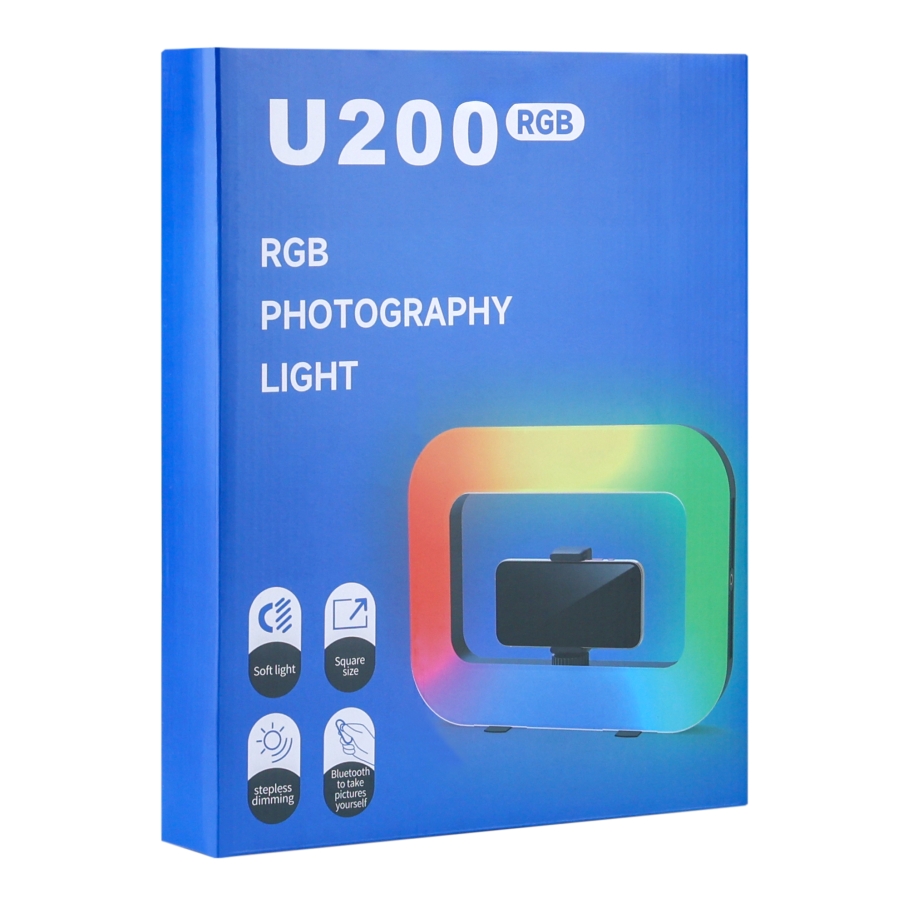 Студійна LED Лампа RGB U200 8000mAh - Зображення 2