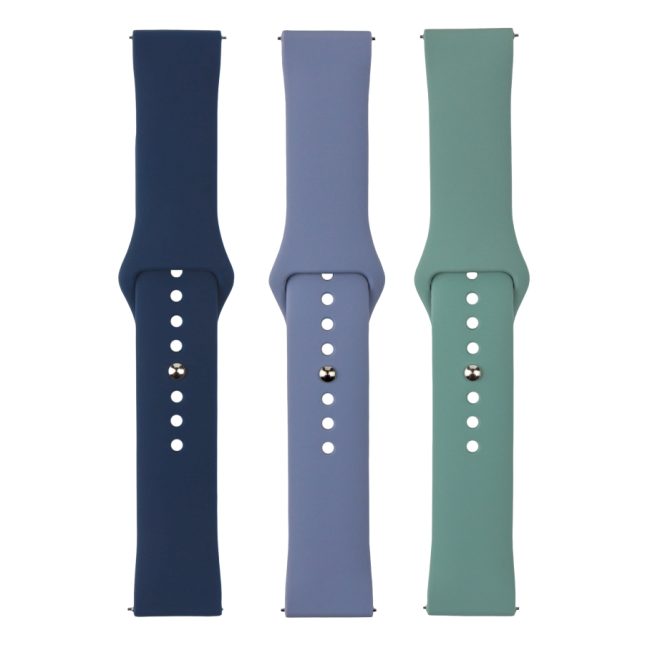 Ремінець Универс 22mm Silicone Original Button Design для Samsung/Amazfit/Huawei