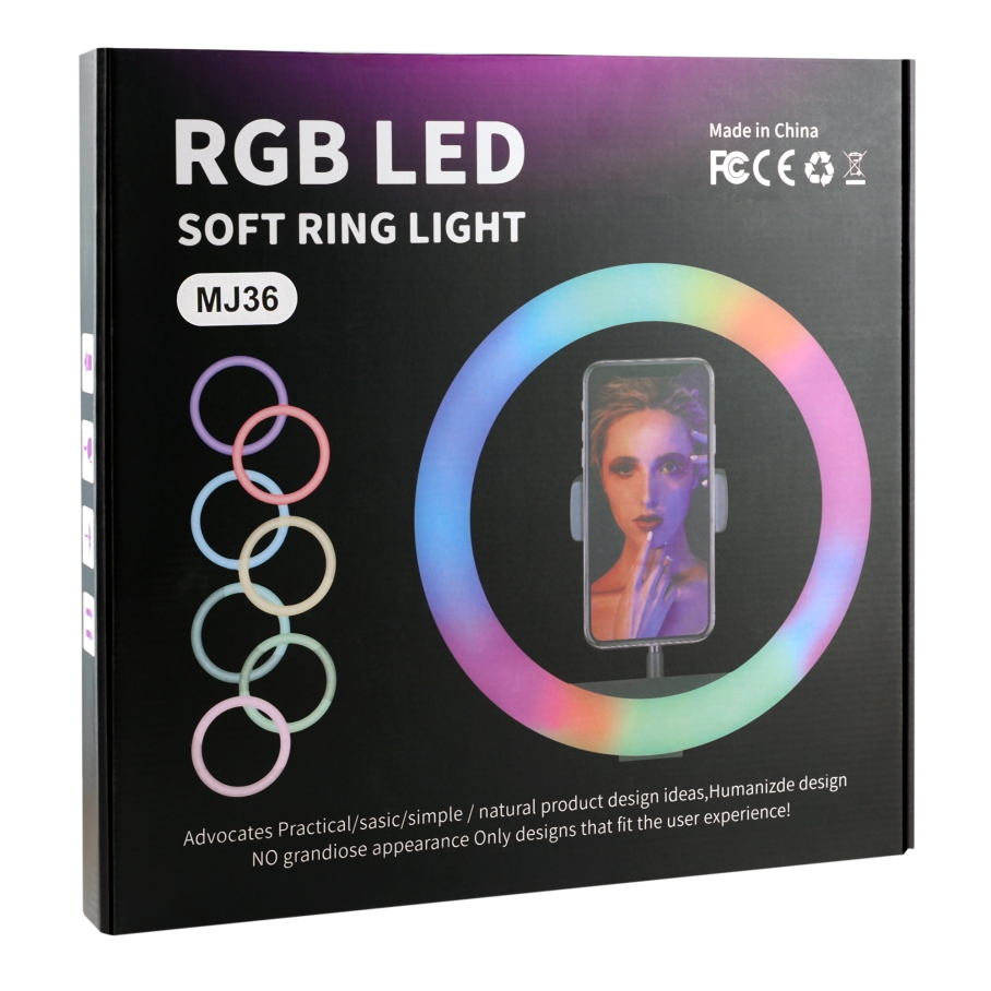 Лампа RGB MJ36 36cm Original Remote - Зображення 2
