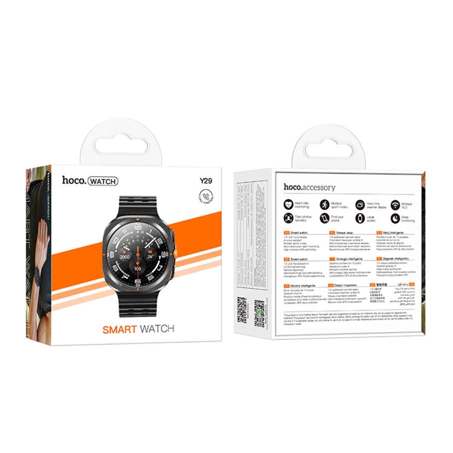 Смарт Годинник Hoco Y29 Smart sports watch - Зображення 2