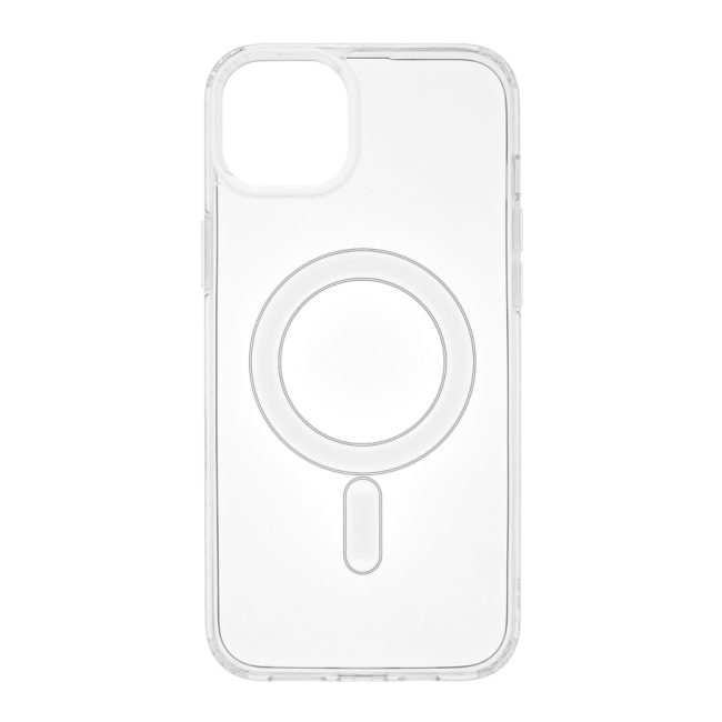 Чохол TPU Clear Case with Magsafe для iPhone 14 Plus Transparent