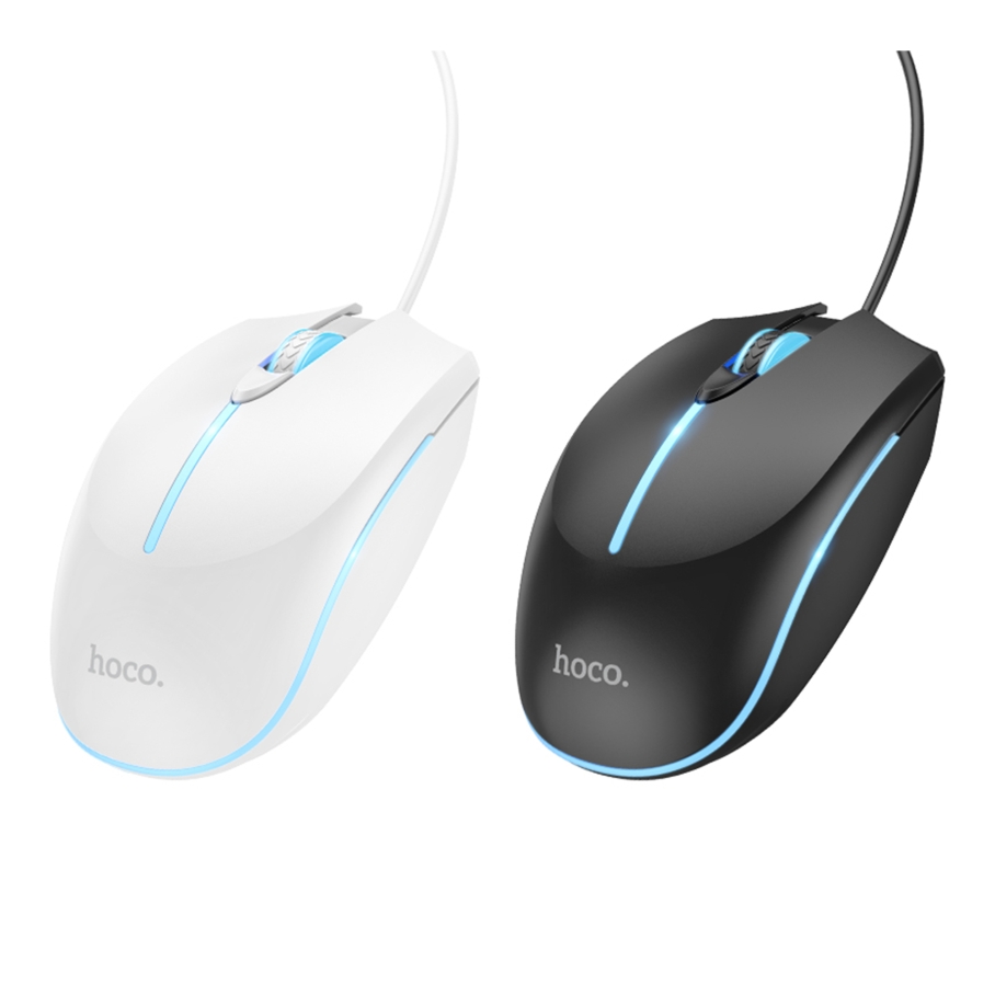 USB Миша Iгрова Hoco GM37 Wonderful gaming luminous Чорний - Зображення 2