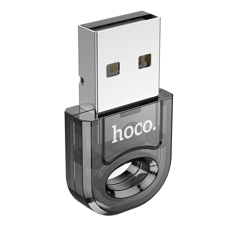 USB Блютуз Hoco UA28 adapter BT5.1 Чорний - Зображення 2