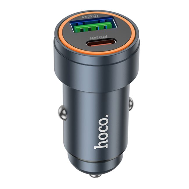 Автомобільний Зарядний Пристрій Hoco Z57A 1USB/1USB-C PD30W/QC3.0