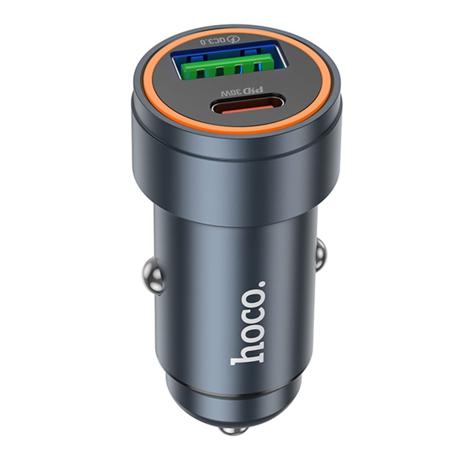 Автомобільний Зарядний Пристрій Hoco Z57A 1USB/1USB-C PD30W/QC3.0