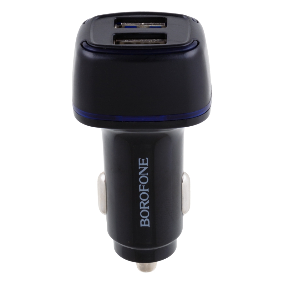 Автомобільний Зарядний Пристрій Borofone BZ14 Micro 2USB 2.4A - Зображення 4