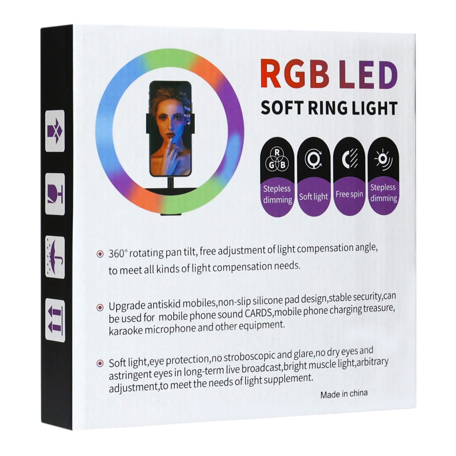 Лампа RGB MJ20 20cm - Зображення 4