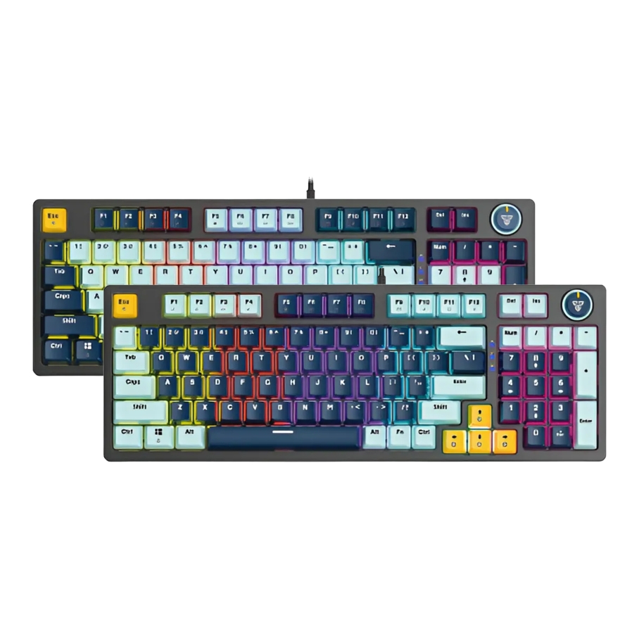 Клавіатура Ігрова FANTECH ATOM96 MK890V2 MIZU Red Switch