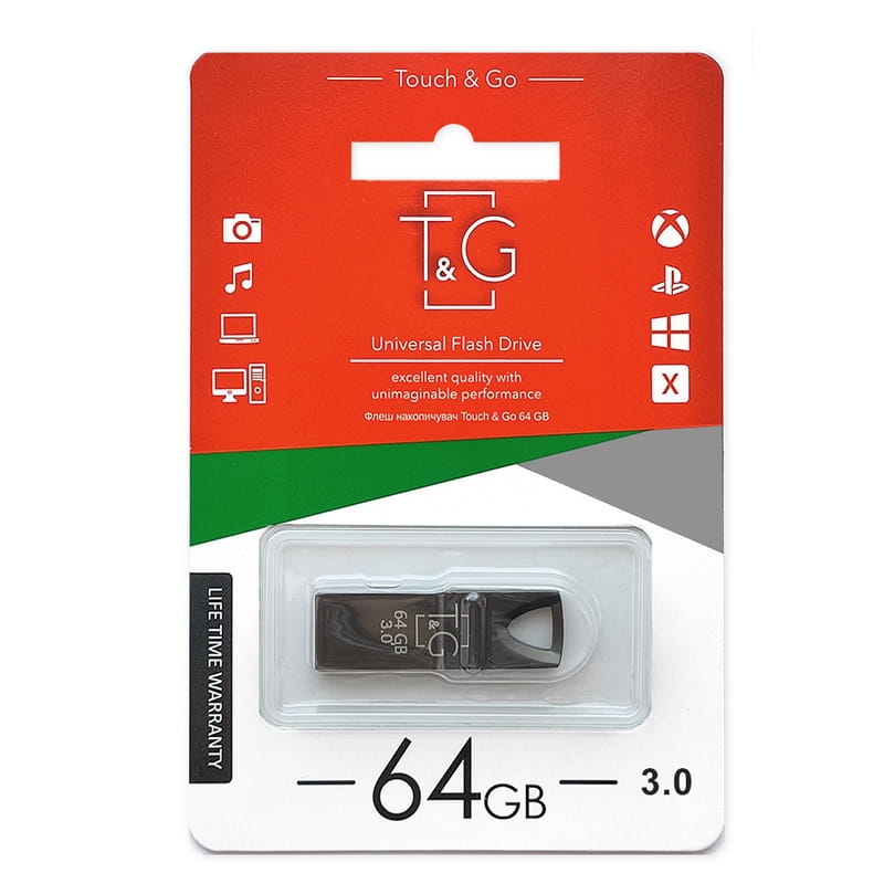 USB флеш-накопичувач 3.0 T&G 64gb Metal 117