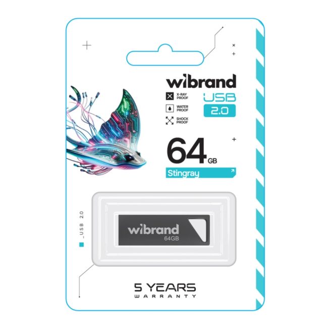 USB флеш-накопичувач Wibrand 64gb Stingray