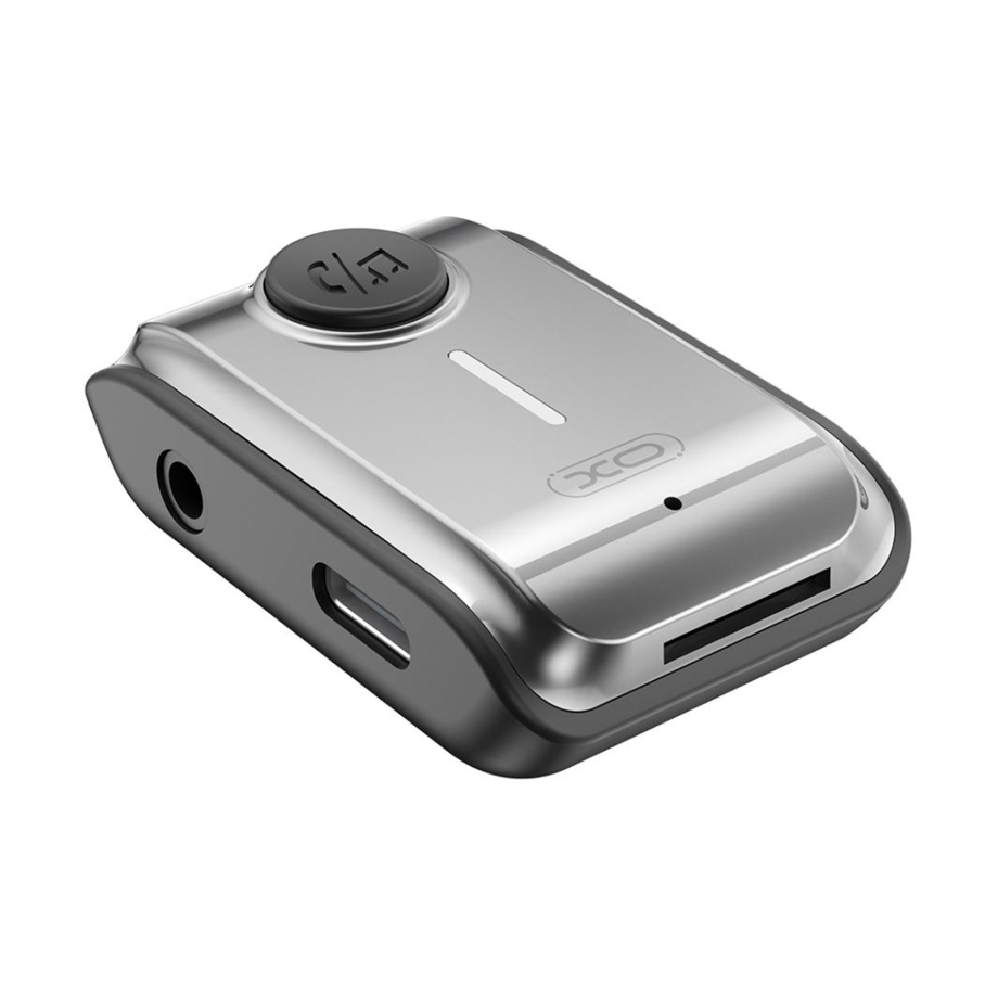 FM-трансмітер XO BCC15 AUX Receiver/Bluetooth 5.3/TF/Battery 120mAh - Зображення 3