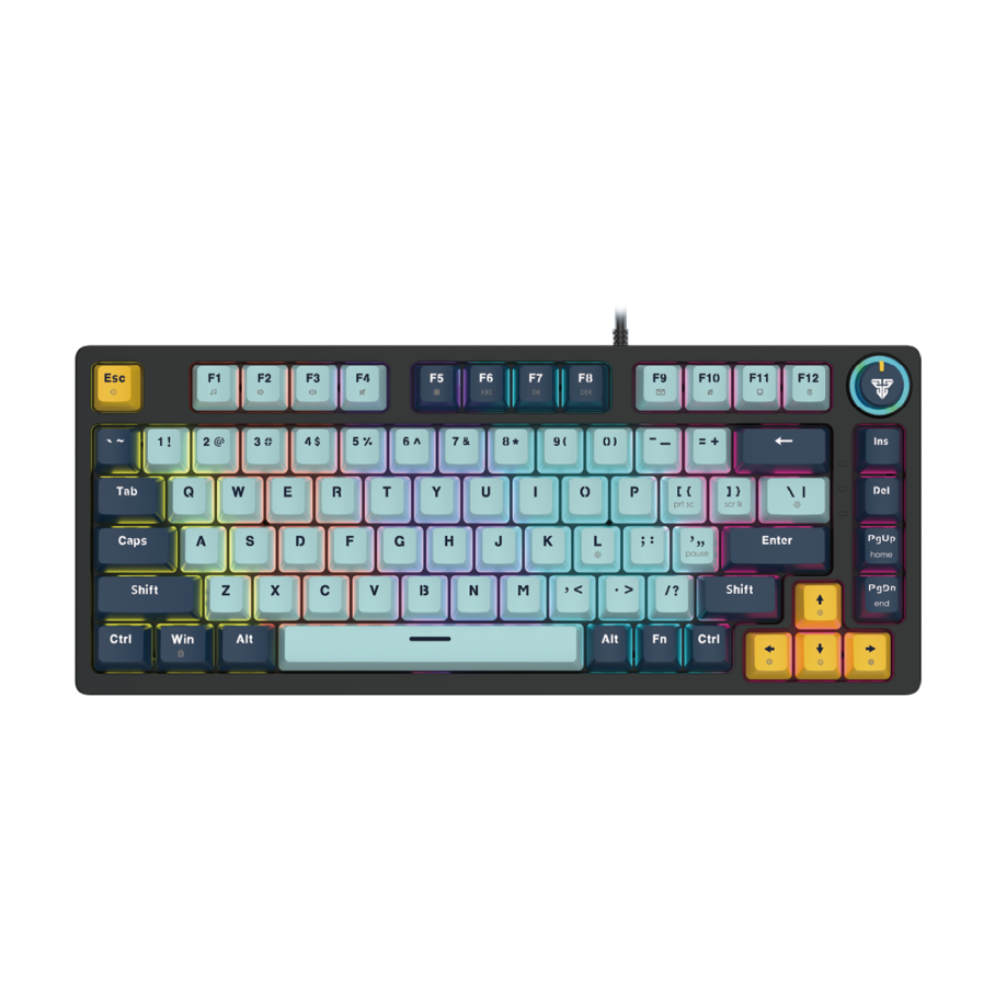 Клавіатура Ігрова FANTECH ATOM81 MK875V2 MIZU Blue Switch - Зображення 3