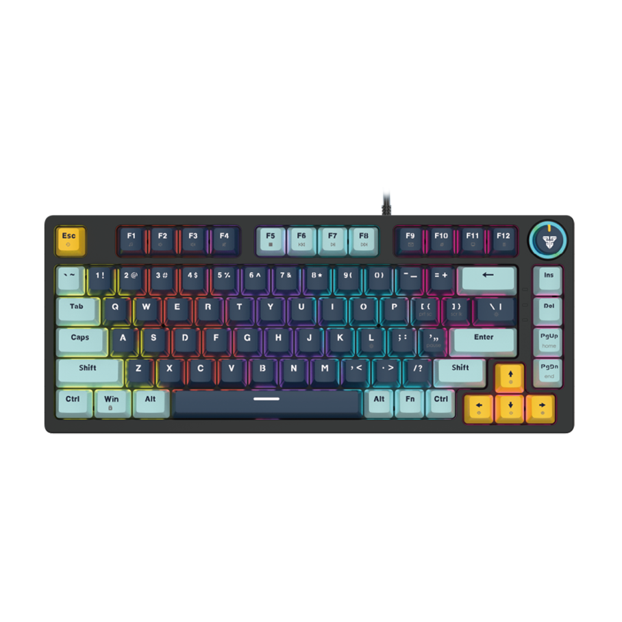 Клавіатура Ігрова FANTECH ATOM81 MK875V2 MIZU Blue Switch - Зображення 4