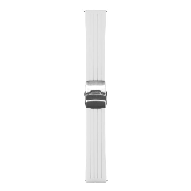Ремінець Универс 22mm Silicone+Metal lock для Samsung/Amazfit/Huawei