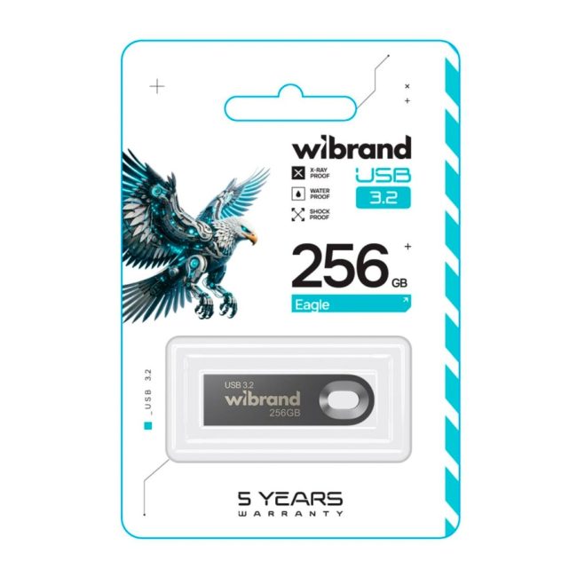 USB флеш-накопичувач 3.2 Wibrand 256gb Eagle Gen1