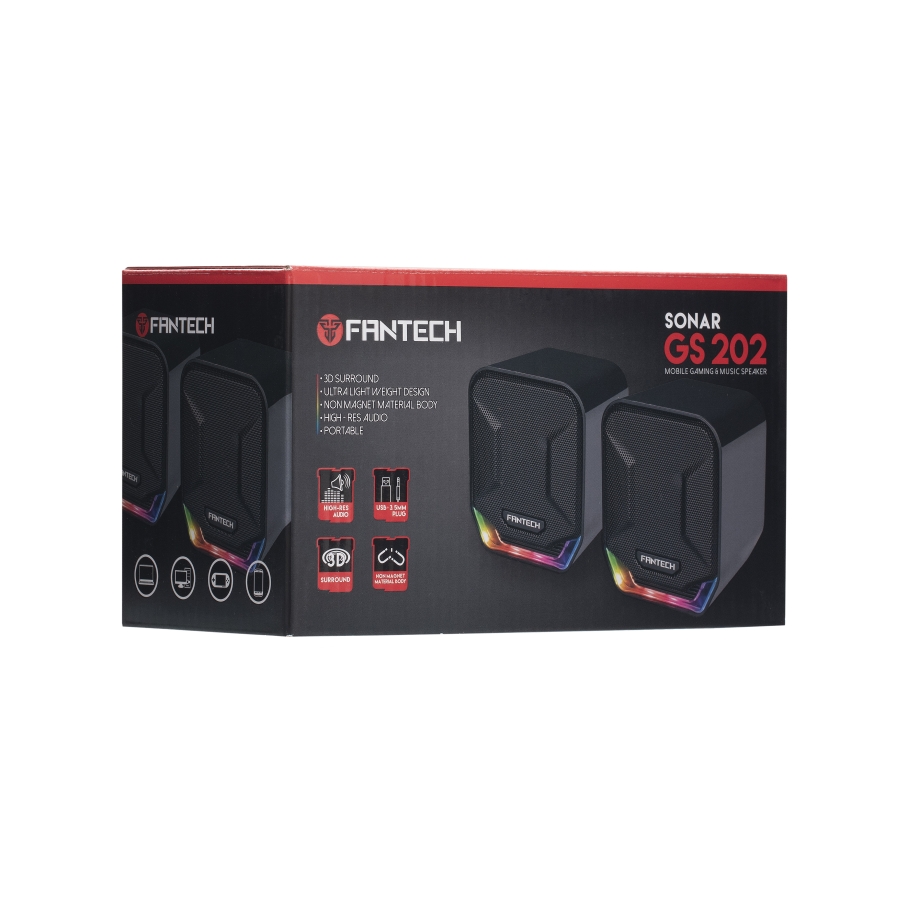 Комп'ютерні колонки FANTECH GS202 Sonar - Зображення 2