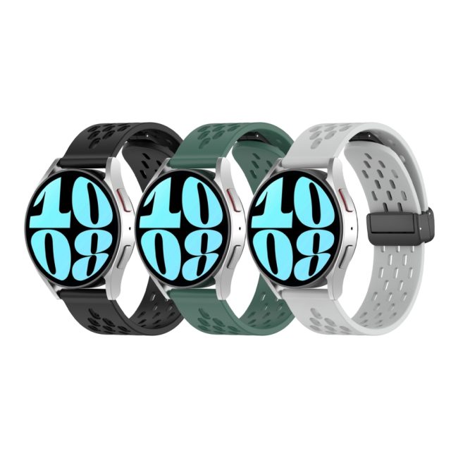 Ремінець Универс 20mm Silicone With Magnetic для Samsung/Amazfit/Huawei